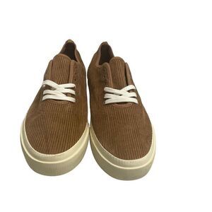 EVERLANE Unisex Sneakers Brown Women Size 11.5‎ Men 9.5 Lace Tie New Without Box